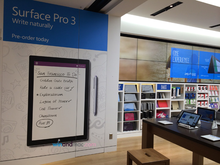 雖然香港還未正式發佈,但這裏已經開始推廣Surface Pro 3。
