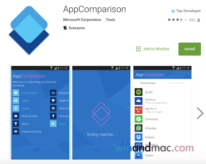 android-app-comparison
