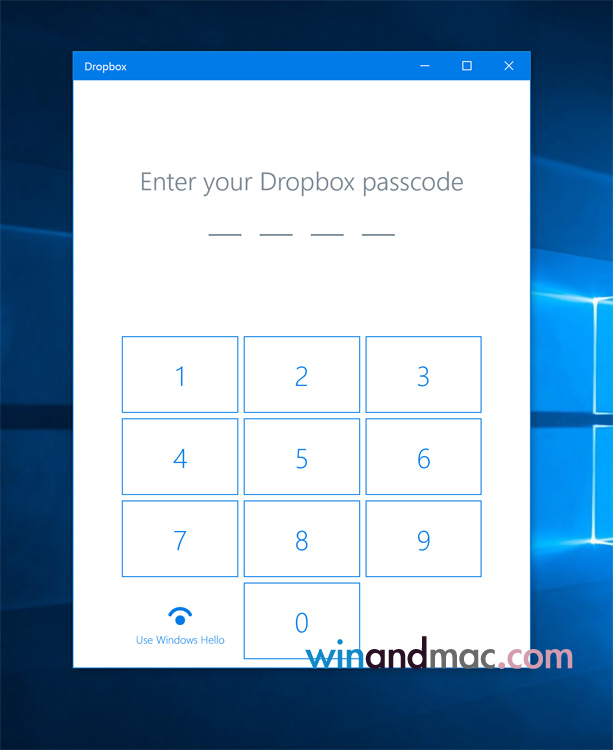 dropbox-windows-hello