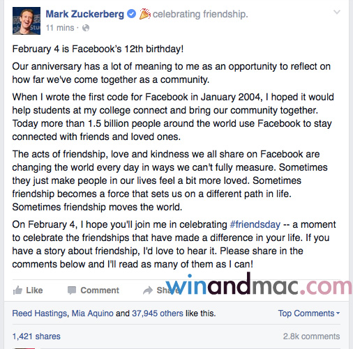 mark-zuckerberg-facebook-anniversary2016