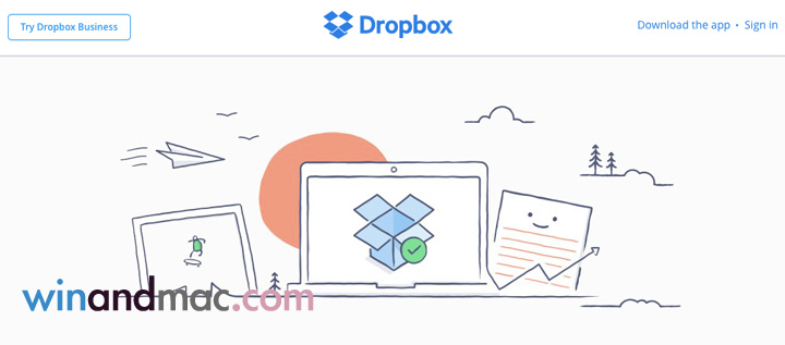 dropbox-front-page