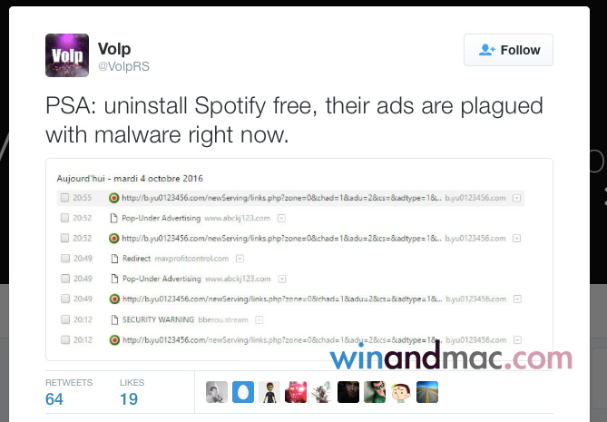 spotify-free-malware-ad