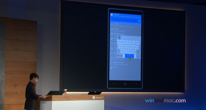 在收到通知時，除了可在頂部快速回應外，其鍵盤還可以隨意搬動，上方亦加入咪高峰按鈕，方便以語音輸入。