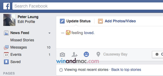 facebook-feeling-loved