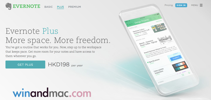 evernote-plus-premium