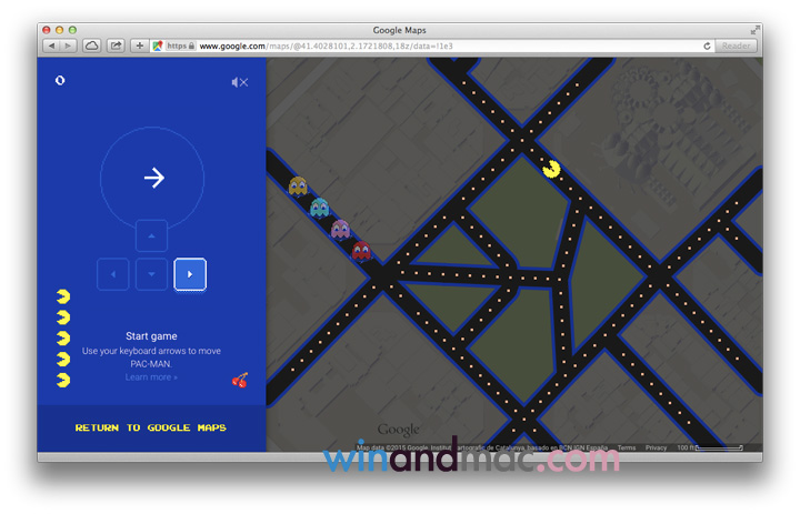 google-maps-pac-man2
