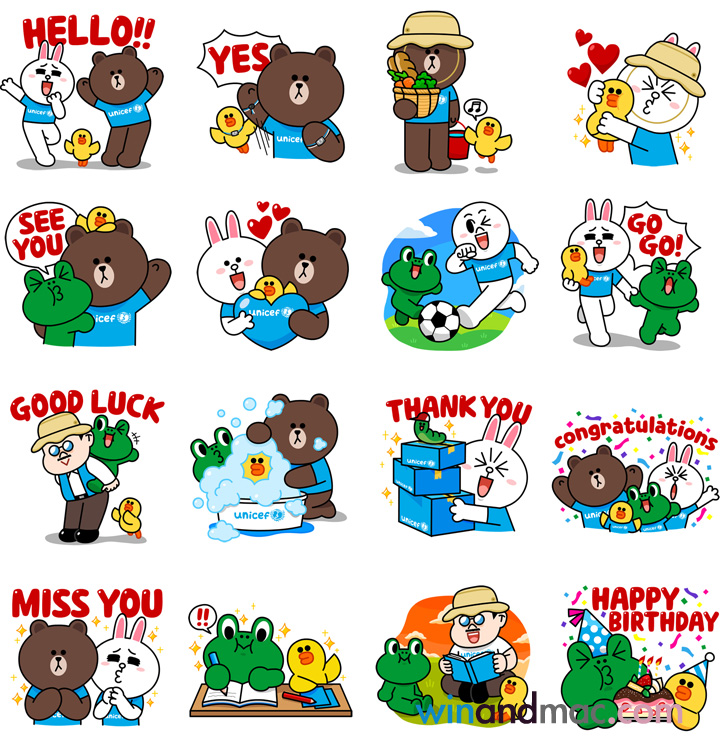 LINE-x-UNICEF-Special-Edition-stickers
