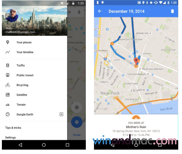 google-maps-timeline