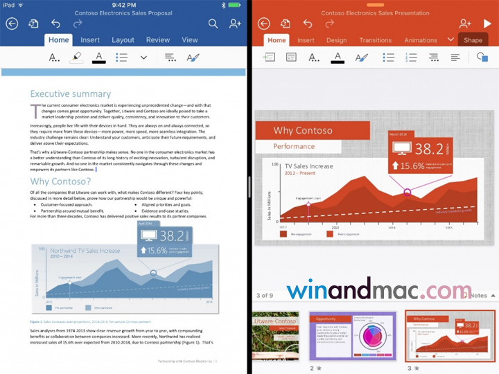 Microsoft @ iPad Pro event