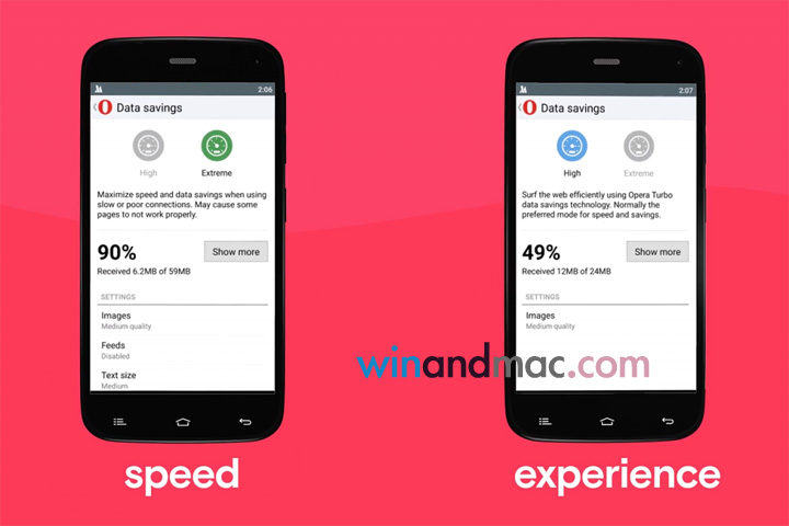 Opera Mini High Extreme Savings