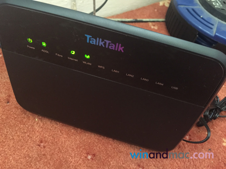 TalkTalk Router